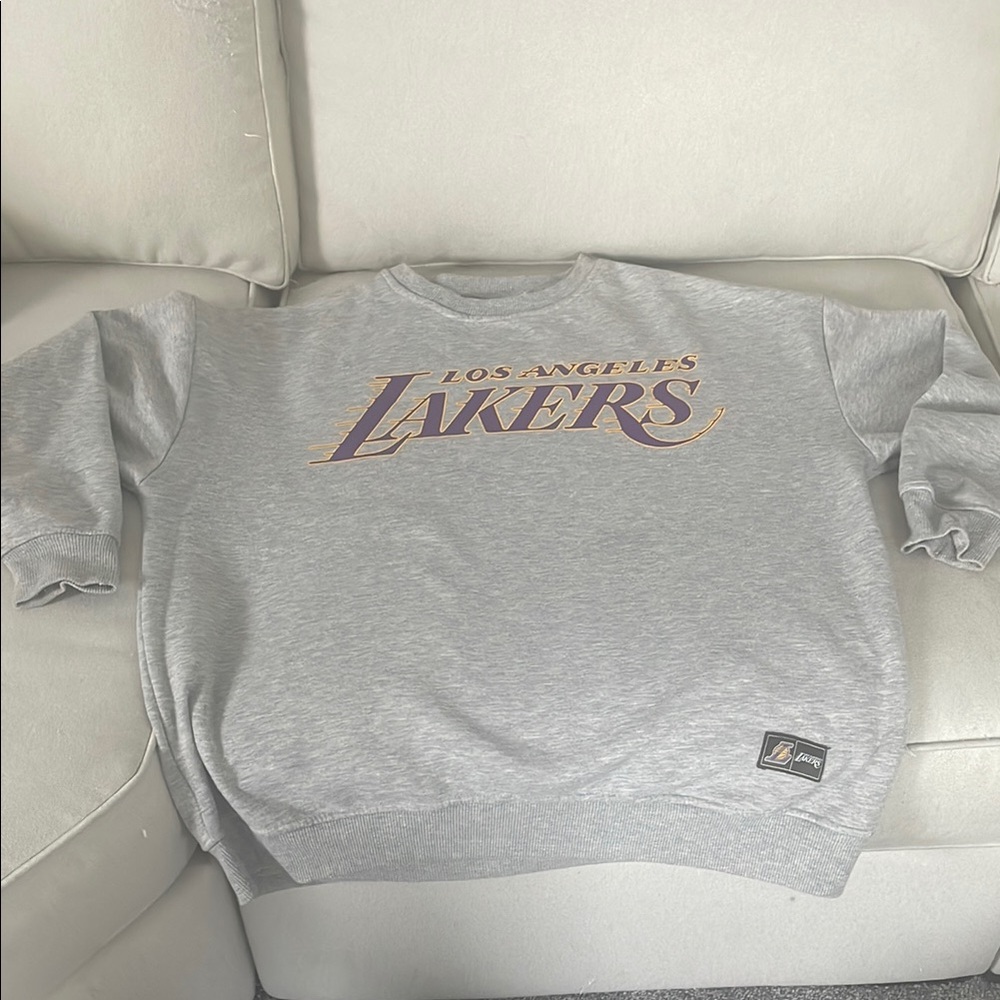 Los Angeles Lakers Gray Sweater